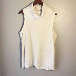 Banana Republic cowl neck sleeveless sweater